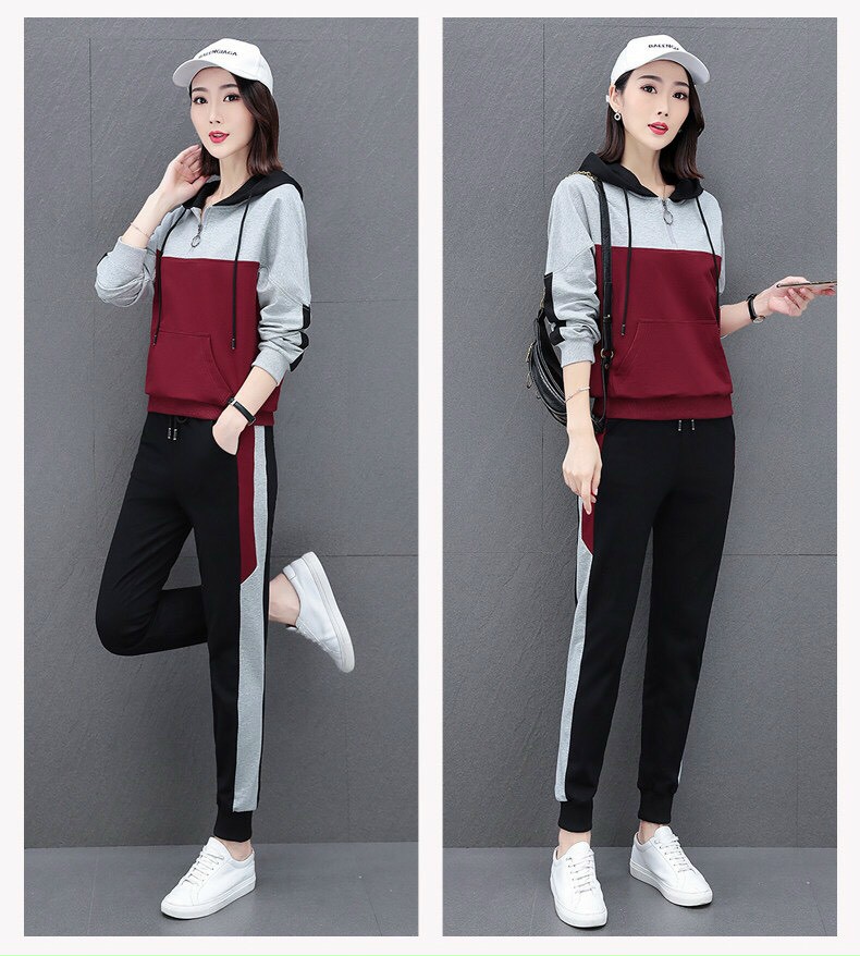 Set Bộ Thể Thao Nón Phón Màu - BTN78